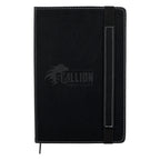 Charlotte Notebook Journal - Black - Debossing