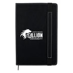 Charlotte Notebook Journal - Black - Silk Screen