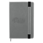 Charlotte Notebook Journal - Gray - Debossing
