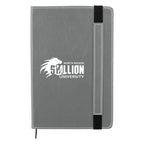 Charlotte Notebook Journal - Gray - Silk Screen