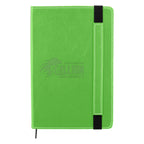 Charlotte Notebook Journal - Lime Green - Debossing