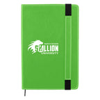 Charlotte Notebook Journal - Lime Green - Silk Screen