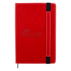 Charlotte Notebook Journal - Red - Debossing