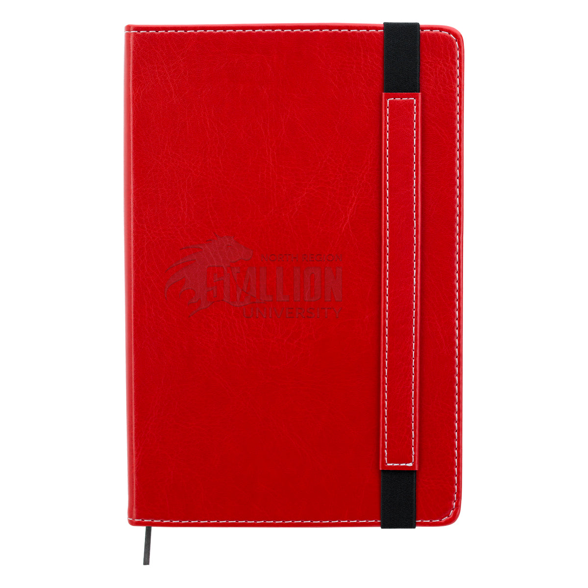 Charlotte Notebook Journal - Red - Debossing