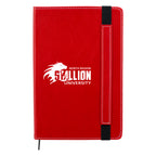 Charlotte Notebook Journal - Red - Silk Screen