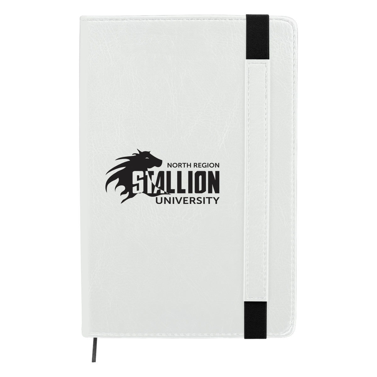 Charlotte Notebook Journal - White - Silk Screen