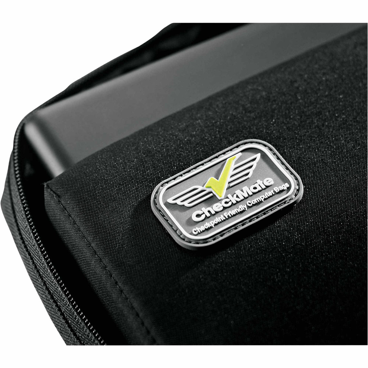 CheckMate TSA Computer Briefcase for 15 Inch Laptops Transfer - Black - Photo 5