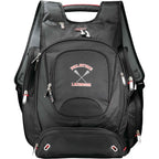 Checkpoint Friendly Laptop Backpack with File Divider, 17 Inch Transfer - Black - Front