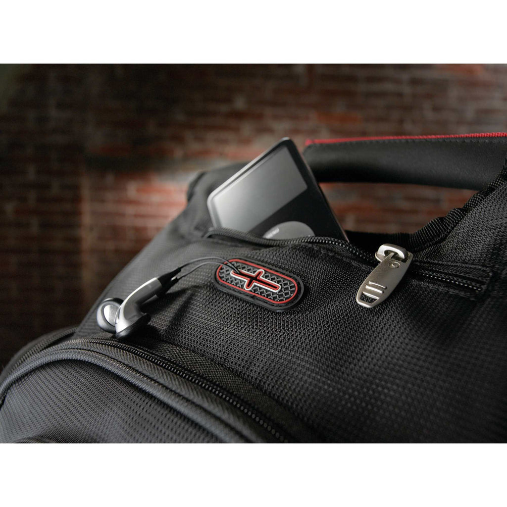Checkpoint Friendly Laptop Backpack with File Divider, 17 Inch Transfer - Black - Photo