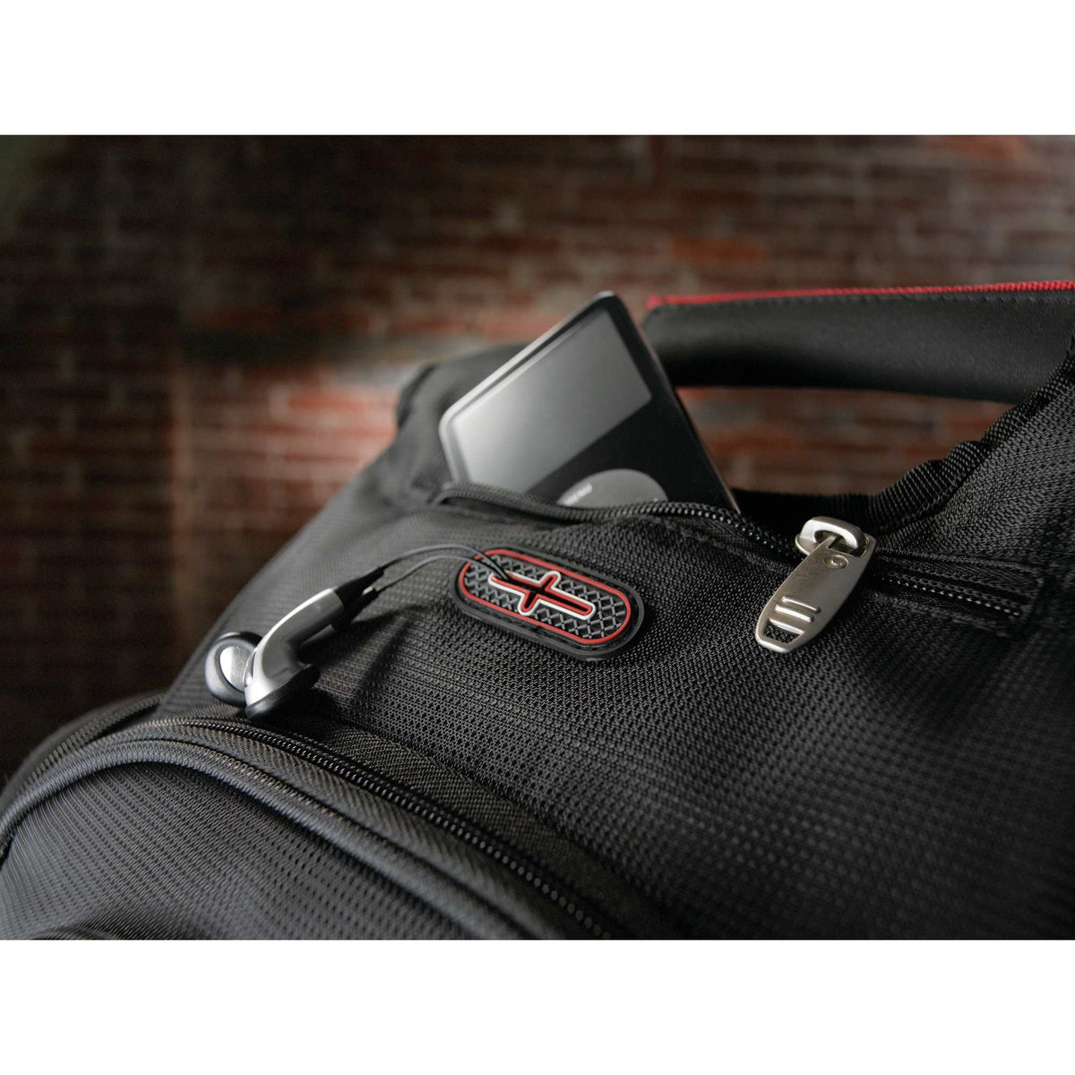 Checkpoint Friendly Laptop Backpack with File Divider, 17 Inch Transfer - Black - Photo