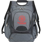 Checkpoint Friendly Laptop Backpack with File Divider, 17 Inch Transfer - Charcoal - Front