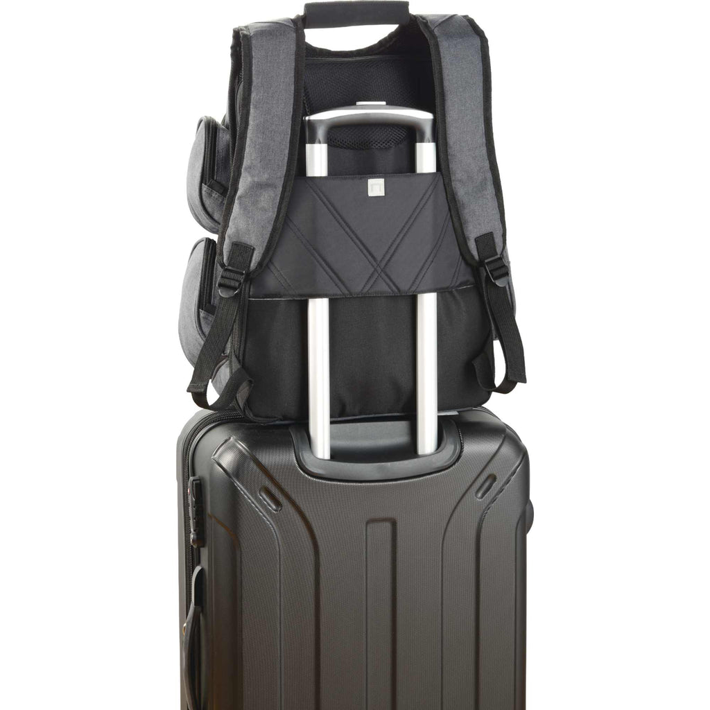 Checkpoint Friendly Laptop Backpack with File Divider, 17 Inch Transfer - Charcoal - Photo 3