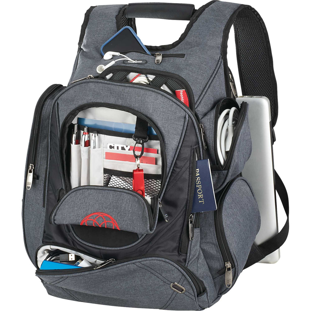 Checkpoint Friendly Laptop Backpack with File Divider, 17 Inch Transfer - Charcoal - Photo 4
