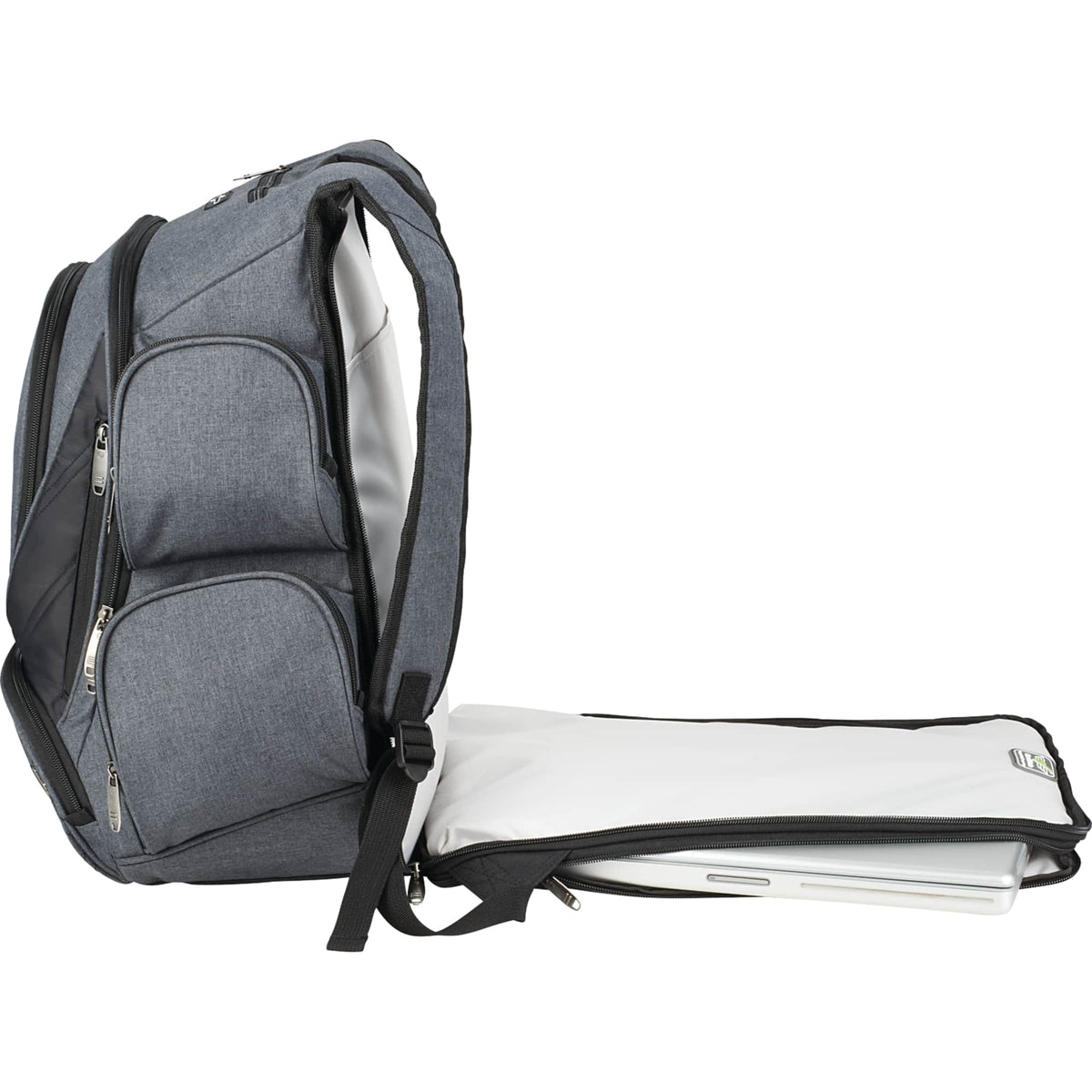Checkpoint Friendly Laptop Backpack with File Divider, 17 Inch Transfer - Charcoal - Photo 5