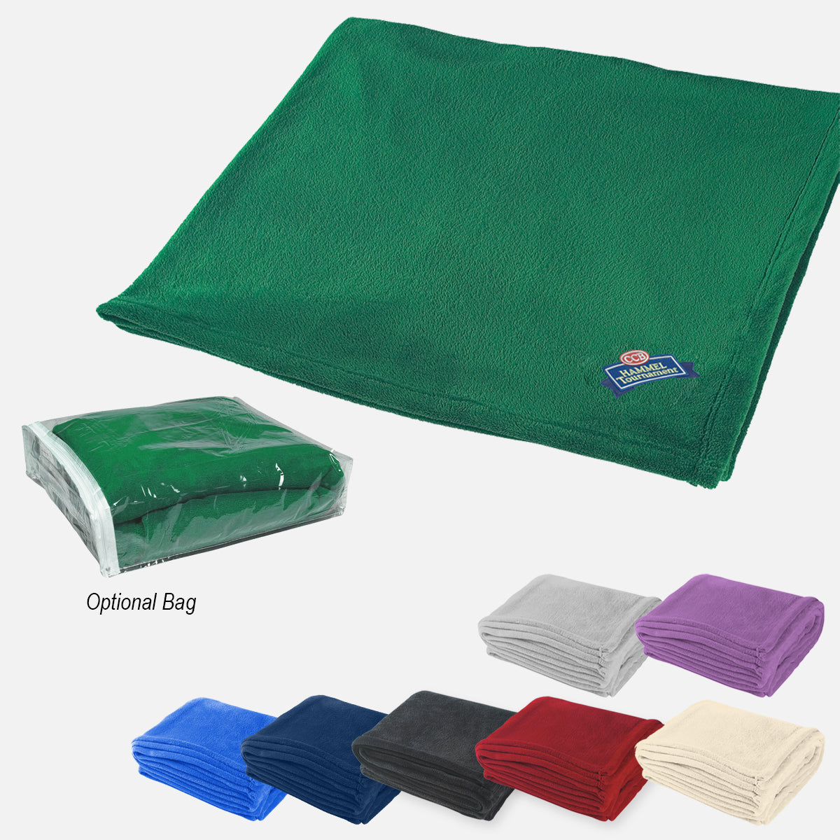 Chenille Blanket in Recycled PET