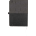 Chesapeake Recycled Journal, 5.5 x 8.5 Inches - Black - Back