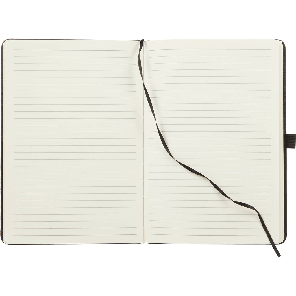 Chesapeake Recycled Journal, 5.5 x 8.5 Inches - Black - Detail 2