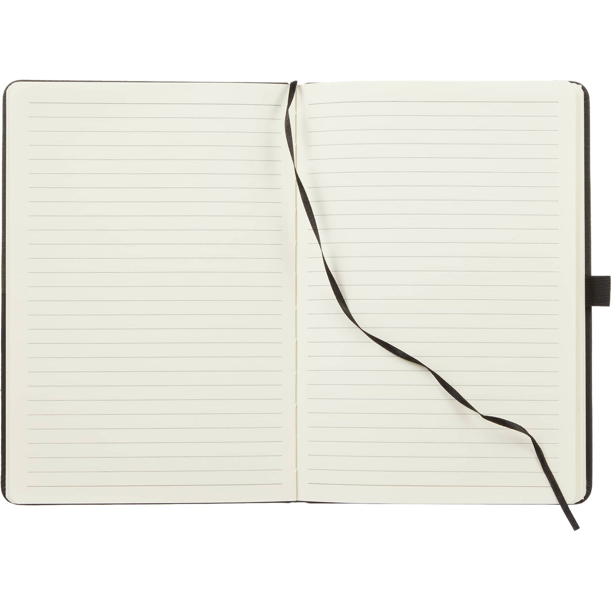 Chesapeake Recycled Journal, 5.5 x 8.5 Inches Debossing - Black - Detail 2