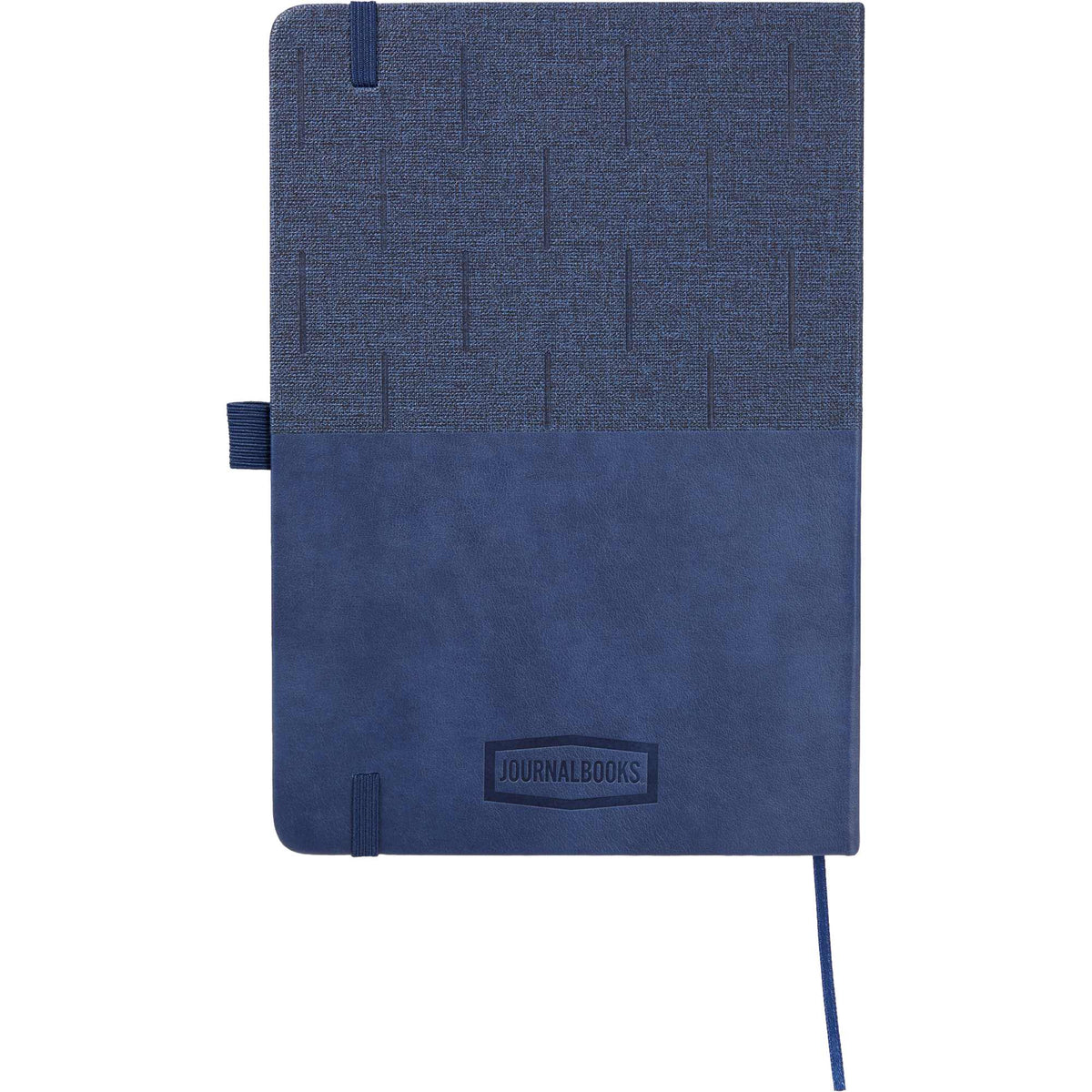 Chesapeake Recycled Journal, 5.5 x 8.5 Inches - Navy - Back