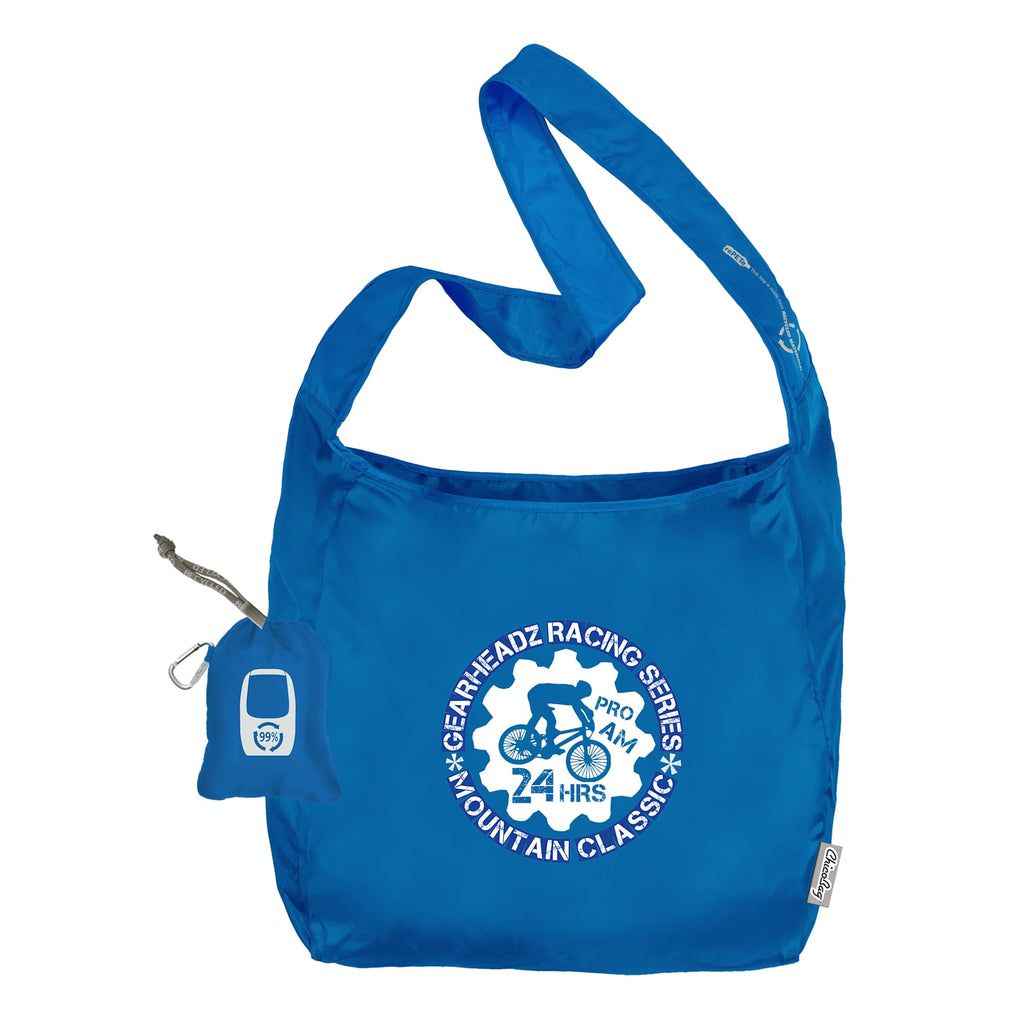 ChicoBag rePETe Crossbody Sling Tote - Blue - Front