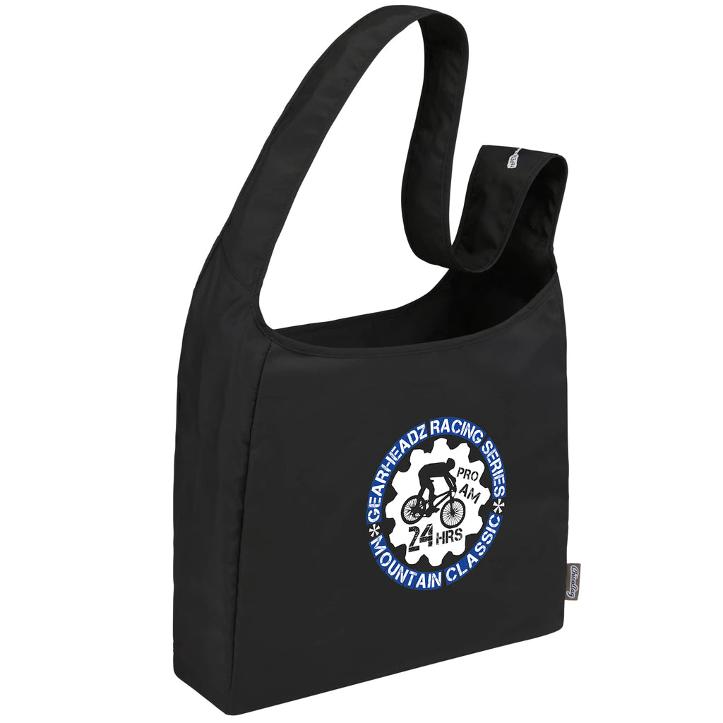 ChicoBag rePETe Crossbody Sling Tote Transfer - Black - Right Angle