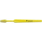 Child Size Toothbrush for Ages 4 to 8 - Yellow - Front