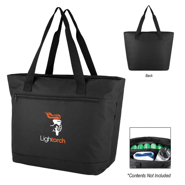 Chill Commuter Split Cooler Tote Bag for 34 Cans