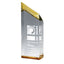 Chisel Tower Award, Large - Gold - Laser Engraving