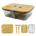 Chow Bella Bento Box in Glass - Chow Bella Glass Bento Box