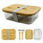 Chow Bella Bento Box in Glass - Chow Bella Glass Bento Box
