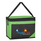 Chow Time Cooler Bag, Non-Woven - Lime Green - Colorbrite