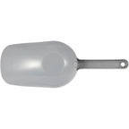 ChowTime Pet Food Scoop with Measuring Marks - Gray - Back