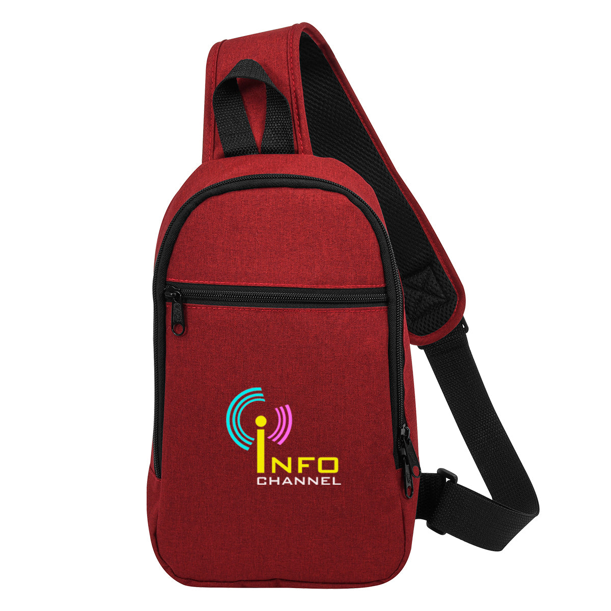 Chris Sling Bag, Crossbody - Red - Colorbrite