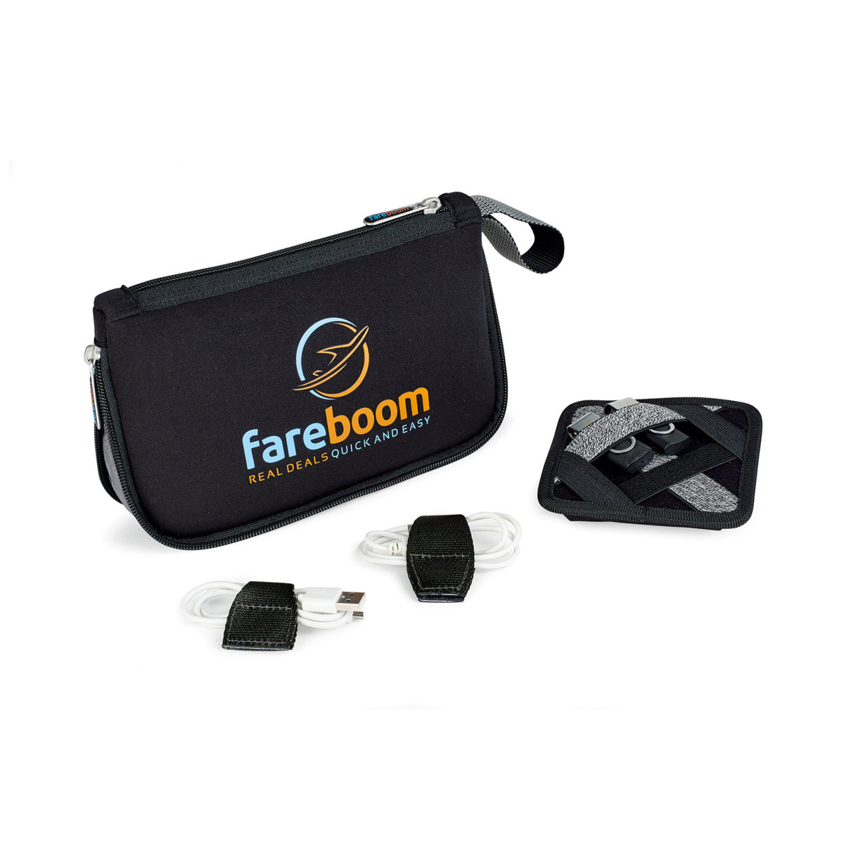 Circuit Expandable Neoprene Tech Organizer Full Color - Black - View 1