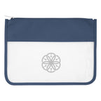 Clarice Toiletry Bag in EVA - Navy - Silk Screen