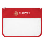 Clarice Toiletry Bag in EVA - Red - Colorbrite