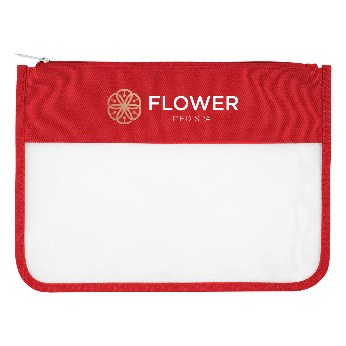 Clarice Toiletry Bag in EVA - Red - Colorbrite