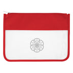 Clarice Toiletry Bag in EVA - Red - Silk Screen