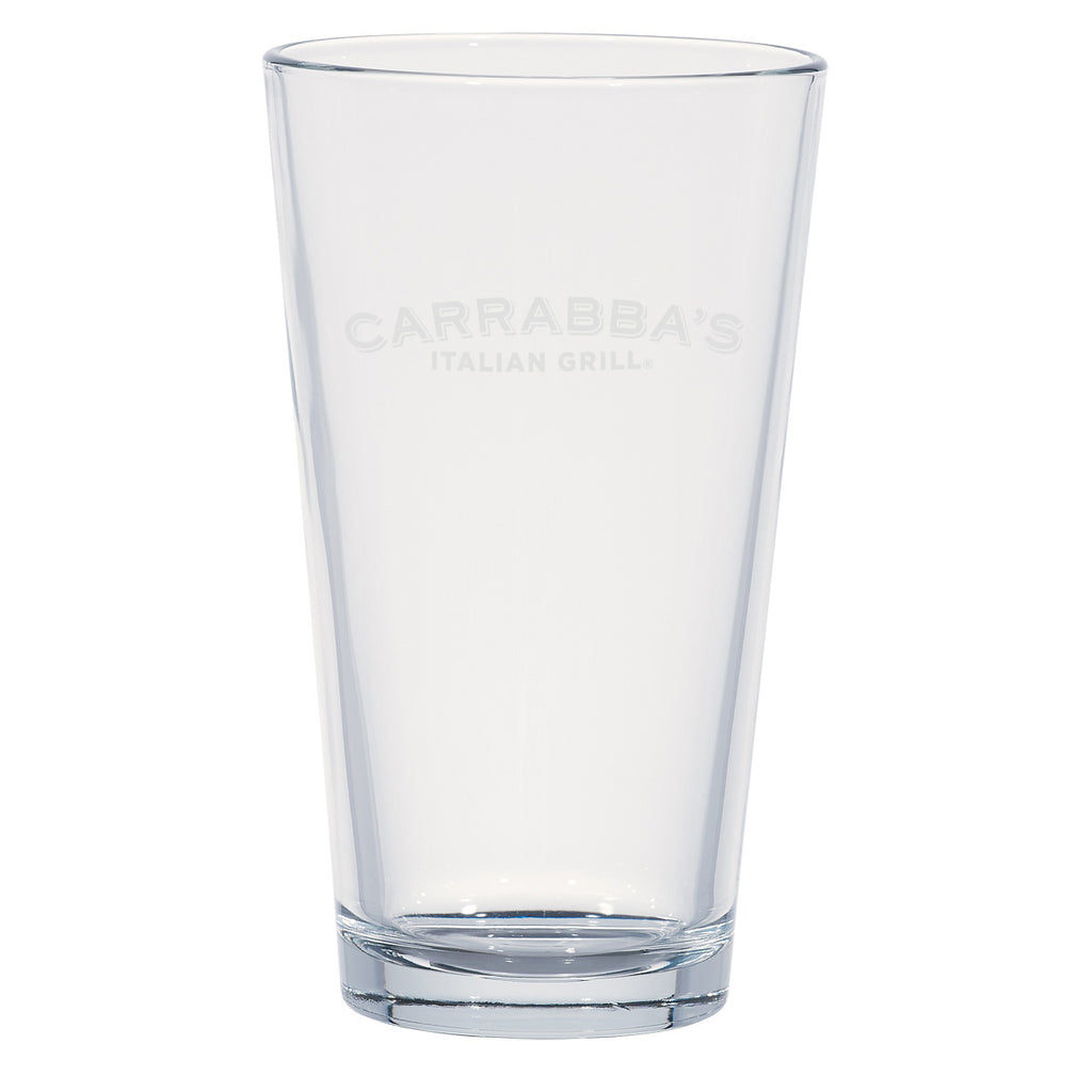 Classic Ale Pint Glass, 16 oz - Clear - Etchedlook