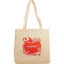 Classic Cotton Canvas Meeting Tote, 6 oz Transfer - Natural - Front
