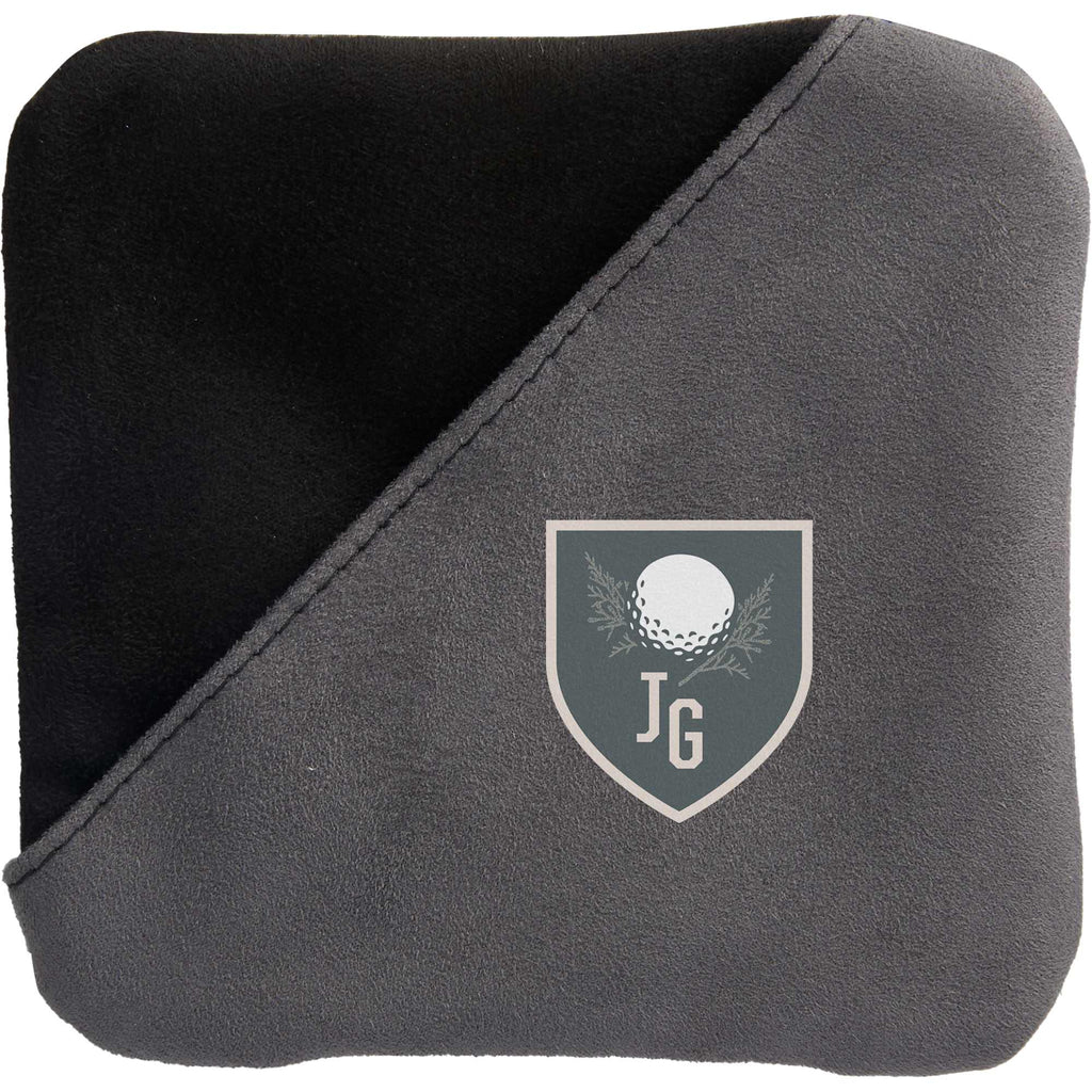 Clean Screen Pocket Cleaning Cloth Full Color - Black - Front