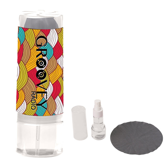 Cleaning Spray with Microfiber Cloth, 1 oz