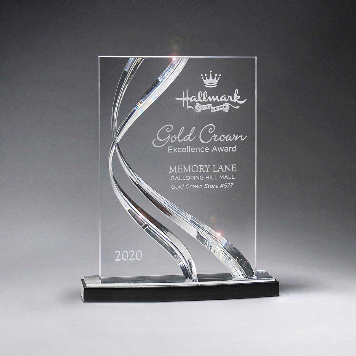 Clear Award, Small - Clear