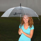 Clear Umbrella, 46 Inch Arc - Inset