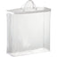 Clear Vinyl Tote for Blankets - Clear - Front