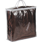 Clear Vinyl Tote for Blankets - Clear - Photo
