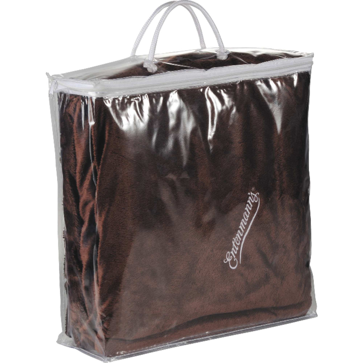 Clear Vinyl Tote for Blankets - Clear - Photo