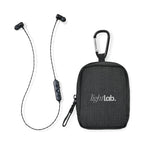 Clip and Go Wireless Earbuds with Mini Pouch Bag Charm - Black Sand - View 1