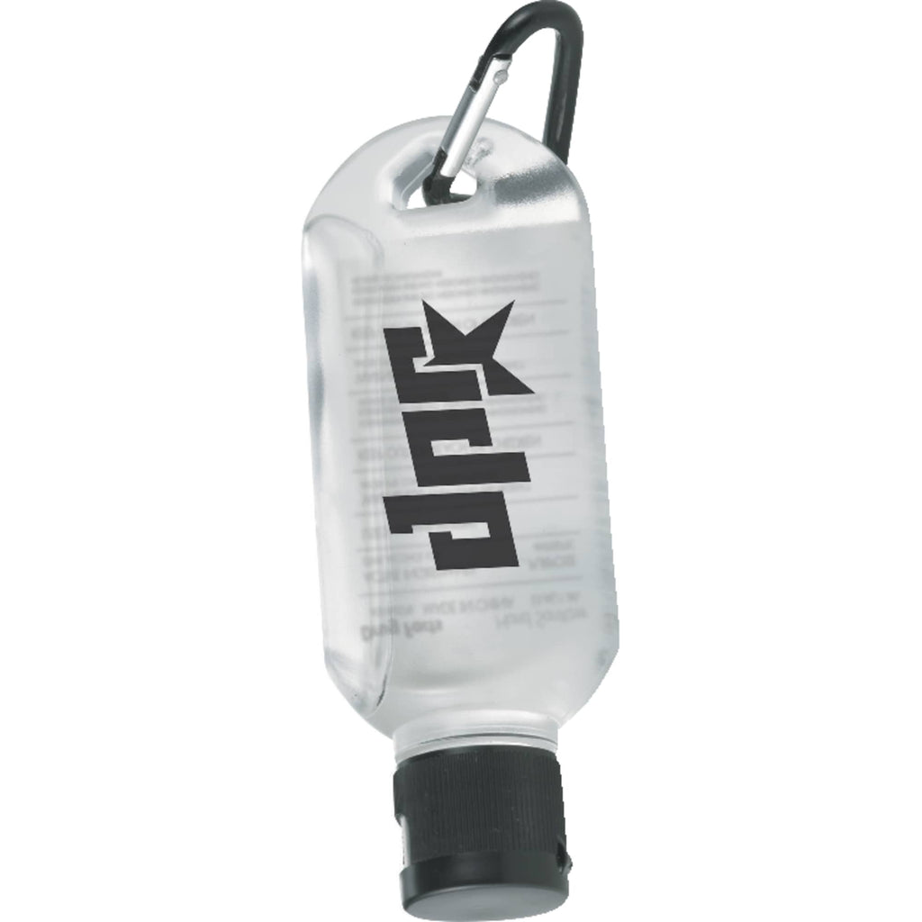 Clip-N-Go Hand Sanitizer with Mini Carabiner, 1.8 oz - Black - Photo