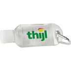 Clip-N-Go Hand Sanitizer with Mini Carabiner, 1.8 oz - Clear - Photo